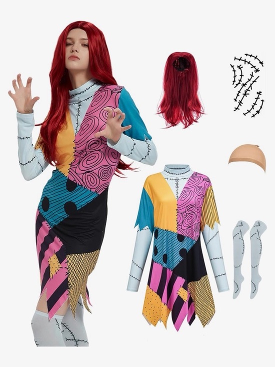 Amazon Dresses & Skirts - 🎃 Sally NBC Halloween Costume women’s size XL NWT!